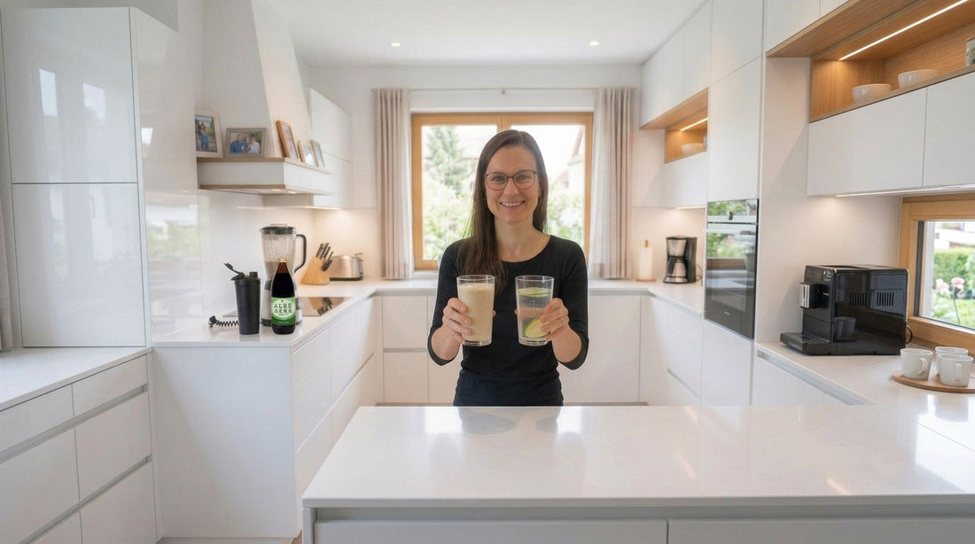 Abnehmen mit Aloe Vera Gel und Protein Shake