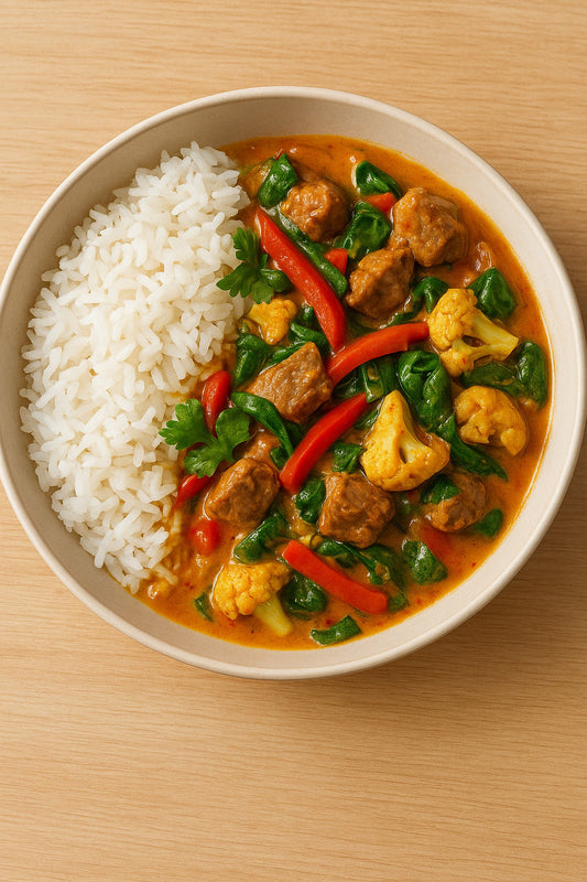 Lamm-Gemüse-Curry