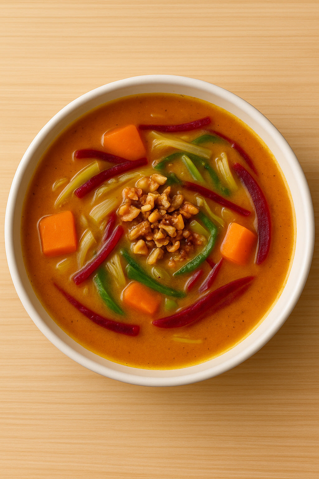 Japanische Yams-Suppe