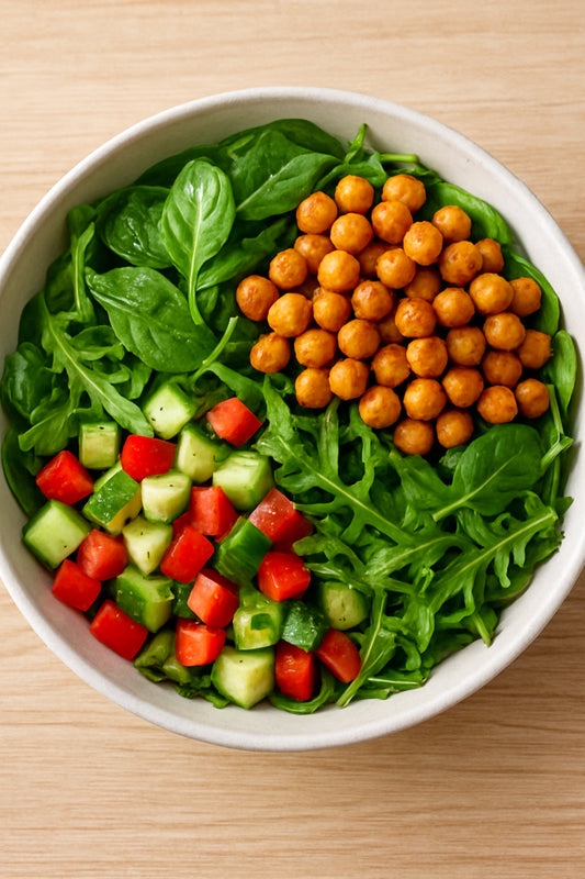 Mediterraner Linsensalat mit Feta