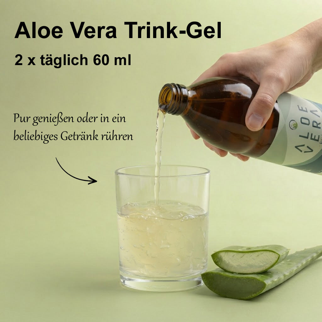 Anleitung Aloe Vera Trink-Gel