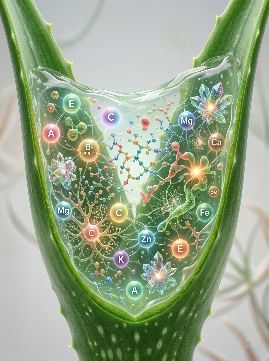 Aloe Vera Vitalstoffe