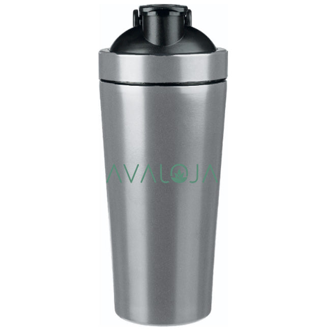 Shaker aus recyceltem Edelstahl mit Metallmischkugel