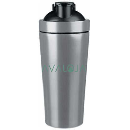 Shaker aus recyceltem Edelstahl mit Metallmischkugel