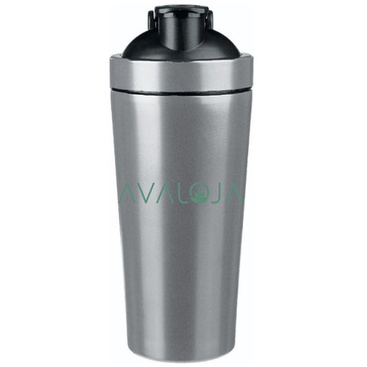 Shaker aus recyceltem Edelstahl mit Metallmischkugel