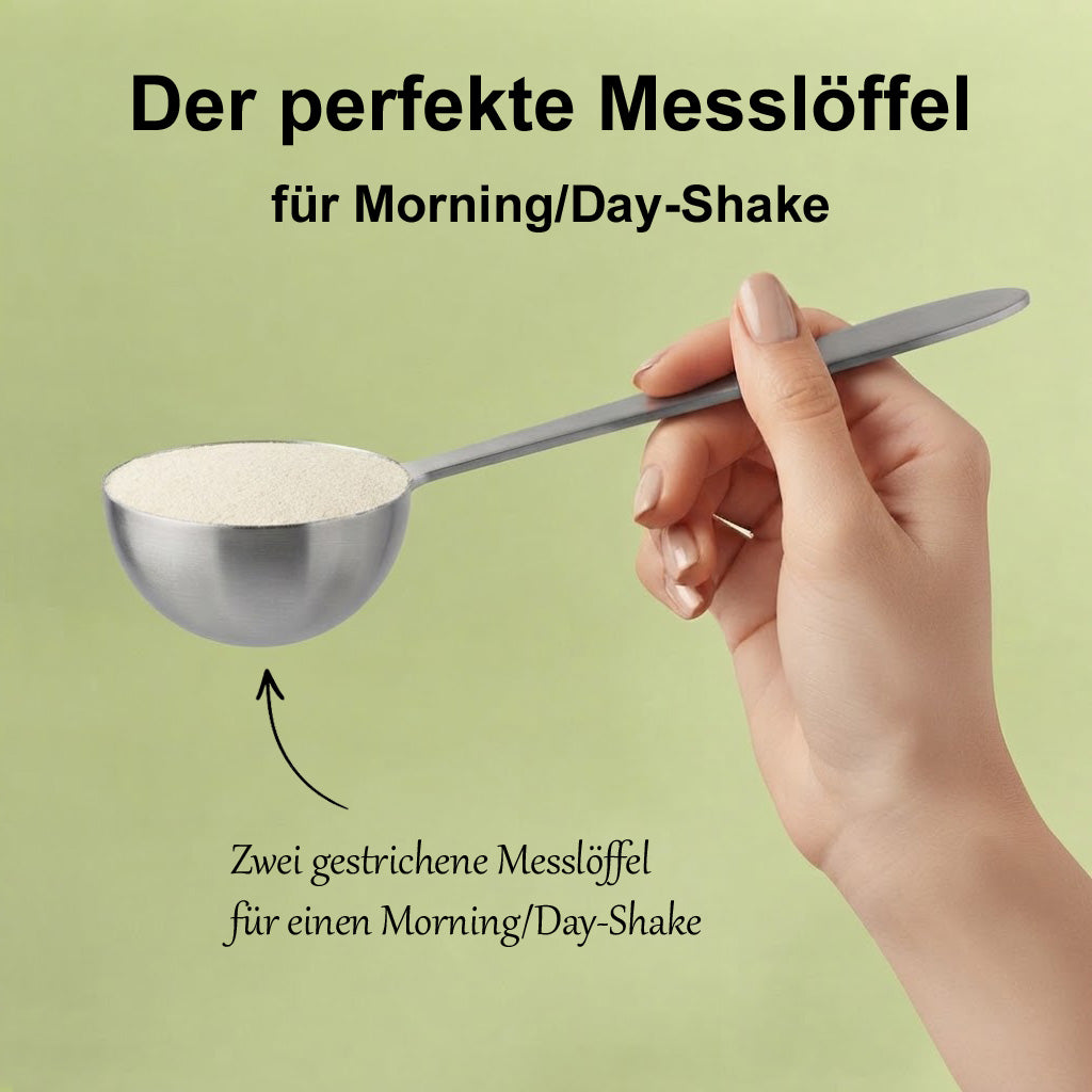 Der perfekte Messlöffel für Morning/Day-Sake