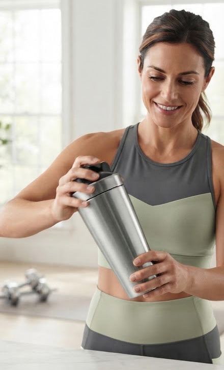 AVALOJA Stahl Shaker